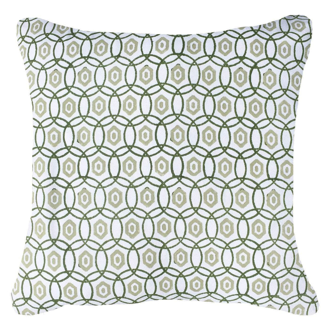 Bandhini Homewear Design Interlaced Emerald Lounge Cushion 55 x 55cm | Accessories | app store dev @@ABC ///[option4] 十月五日 11:53 