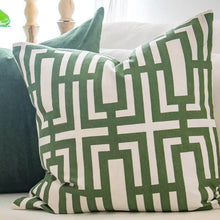 Load image into Gallery viewer, Bandhini Homewear Design Jade Screen Emerald Lounge Cushion 55 x 55cm | Accessories | app store dev @@ABC ///[option4] 十月五日 11:53 
