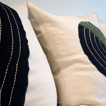 Load image into Gallery viewer, Bandhini Homewear Design Applique Zen Circles Lounge Cushion 55 x 55cm | Accessories | app store dev @@ABC ///[option4] 十月五日 11:53 
