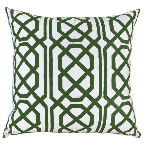 Bandhini Homewear Design Jagger Print Emerald Lounge Cushion 55 x 55 cm | Accessories | app store dev @@ABC Green/22 x 22//[option4] 十月五日 11:53 