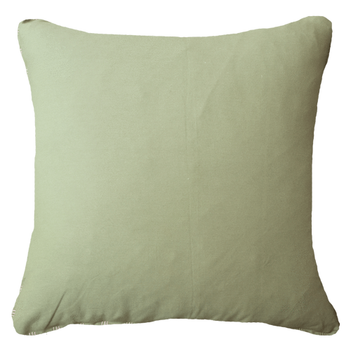Bandhini Homewear Design Cotton Reverse Green White Lounge Cushion 55 x 55 cm | Accessories | app store dev @@ABC ///[option4] 十月五日 11:53 