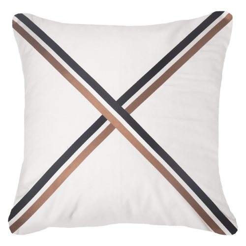 Bandhini Homewear Design Braid Cayman White Lounge Cushion 55x55cm | Accessories | app store dev @@ABC ///[option4] 十月五日 11:53 