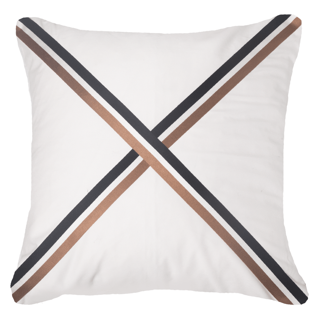 Bandhini Homewear Design Braid Cayman White Lounge Cushion 55x55cm | Accessories | app store dev @@ABC ///[option4] 十月五日 11:53 