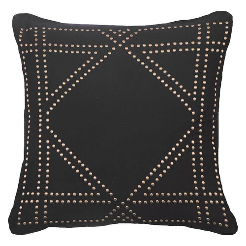 Bandhini Homewear Design Dot Frame Black Lounge Cushion 55 x 55 cm | Accessories | app store dev @@ABC ///[option4] 十月五日 11:53 