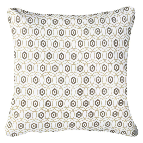 Bandhini Homewear Design Interlaced Natural Lounge Cushion 55x55cm | Accessories | app store dev @@ABC ///[option4] 十月五日 11:53 