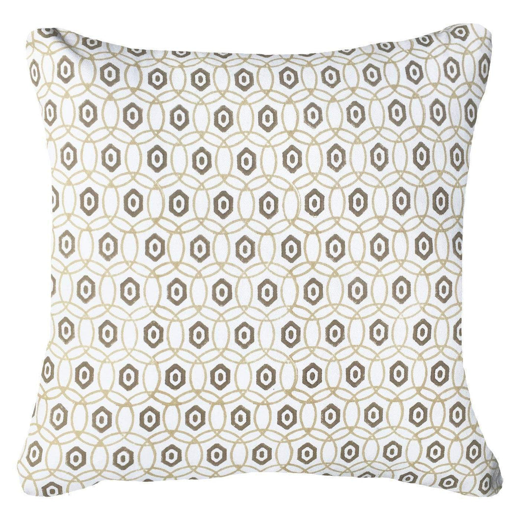 Bandhini Homewear Design Interlaced Natural Lounge Cushion 55x55cm | Accessories | app store dev @@ABC ///[option4] 十月五日 11:53 