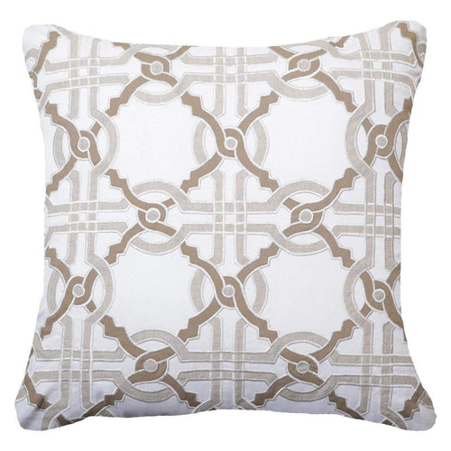 Bandhini Homewear Design Intertwined Natural Lounge Cushion 55x55cm | Accessories | app store dev @@ABC ///[option4] 十月五日 11:53 