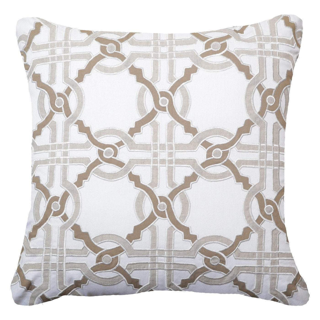 Bandhini Homewear Design Intertwined Natural Lounge Cushion 55x55cm | Accessories | app store dev @@ABC ///[option4] 十月五日 11:53 