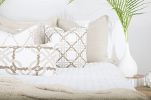 Load image into Gallery viewer, Bandhini Homewear Design Intertwined Natural Lounge Cushion 55x55cm | Accessories | app store dev @@ABC ///[option4] 十月五日 11:53 
