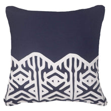 Load image into Gallery viewer, Bandhini Homewear Design Arrow Applique Edge Lounge Cushion 55 x 55 cm | Accessories | app store dev @@ABC Navy/22 x 22//[option4] 十月五日 11:53 
