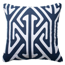 Load image into Gallery viewer, Bandhini Homewear Design Arrow Head Screen Navy Lounge Cushion 55 x 55cm | Accessories | app store dev @@ABC ///[option4] 十月五日 11:53 
