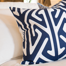 Load image into Gallery viewer, Bandhini Homewear Design Arrow Head Screen Navy Lounge Cushion 55 x 55cm | Accessories | app store dev @@ABC ///[option4] 十月五日 11:53 
