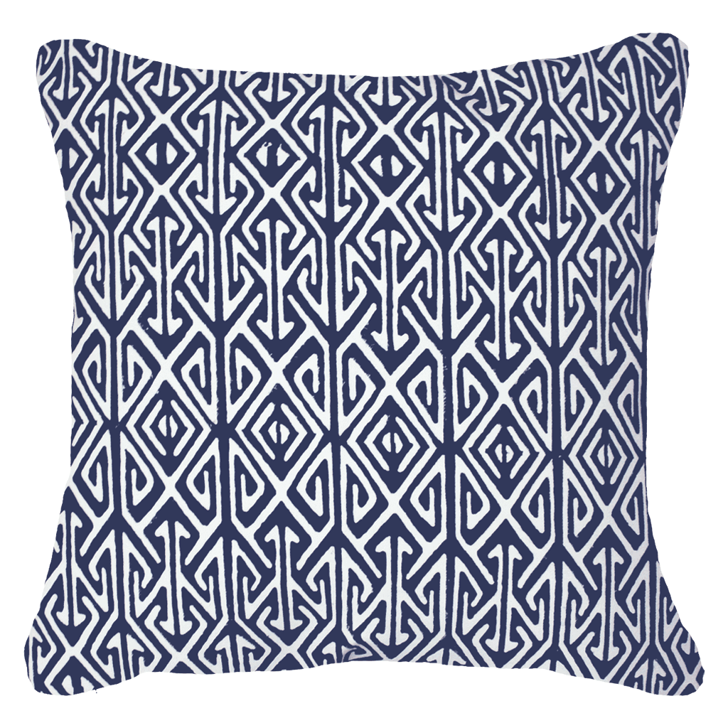 Bandhini Homewear Design Arrow Print Navy Lounge Cushion | Accessories | app store dev @@ABC ///[option4] 十月五日 11:53 