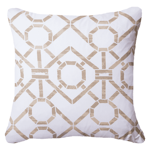 Bandhini Homewear Design Bamboo Hedge Natural Lounge Cushion 55 x 55 cm | Accessories | app store dev @@ABC ///[option4] 十月五日 11:53 