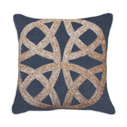 Bandhini Homewear Design Chanel Navy Medium Cushion 50x50cm | Accessories | app store dev @@ABC ///[option4] 十月五日 11:53 