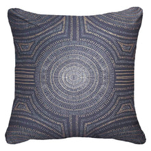 Load image into Gallery viewer, Bandhini Homewear Design Dreamtime Aboriginal Dot Navy Lounge Cushion | Accessories | app store dev @@ABC ///[option4] 十月五日 11:53 
