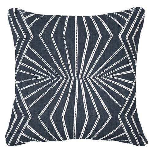 Bandhini Homewear Design Fan Navy Lounge Cushion 55x55cm | Accessories | app store dev @@ABC ///[option4] 十月五日 11:53 