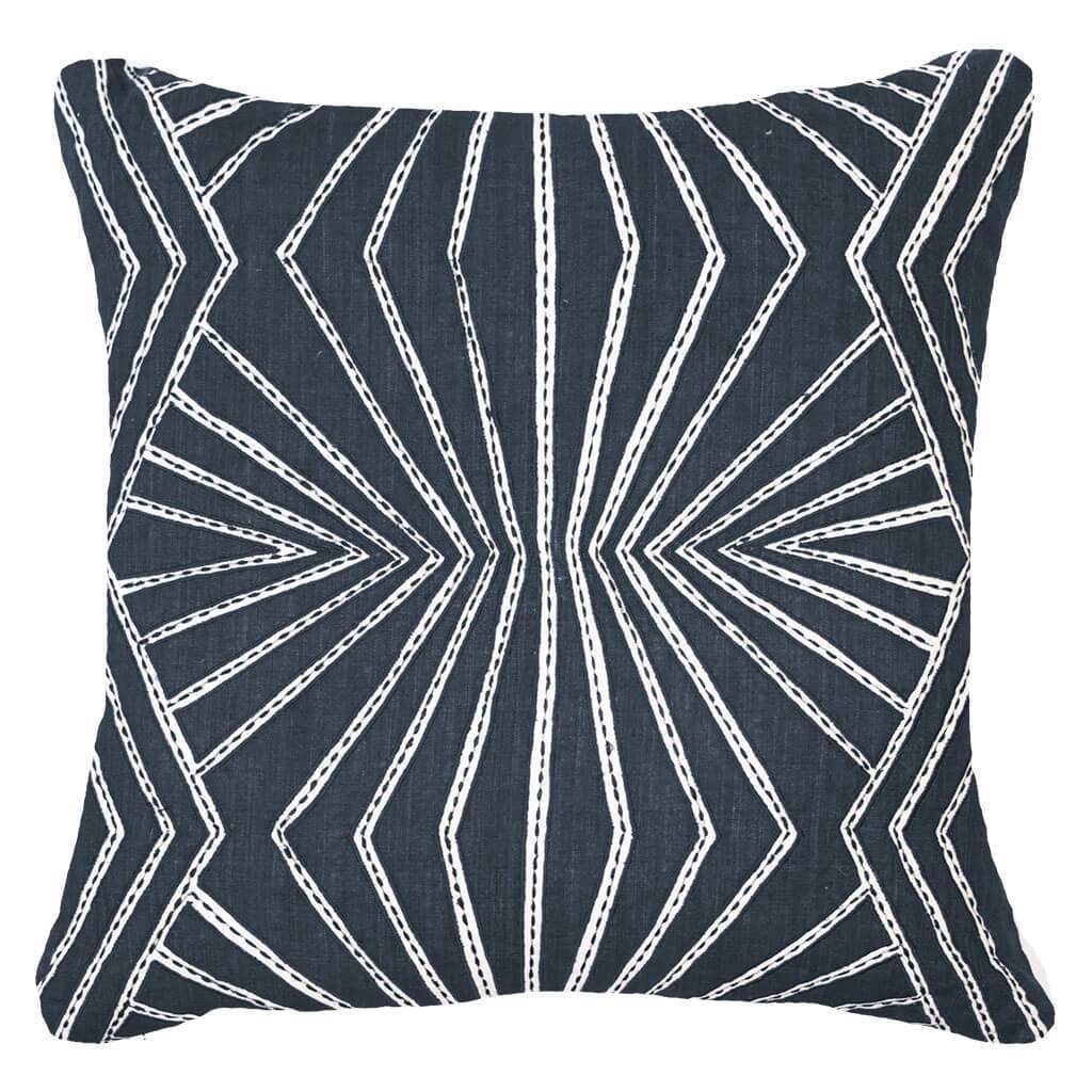 Bandhini Homewear Design Fan Navy Lounge Cushion 55x55cm | Accessories | app store dev @@ABC ///[option4] 十月五日 11:53 