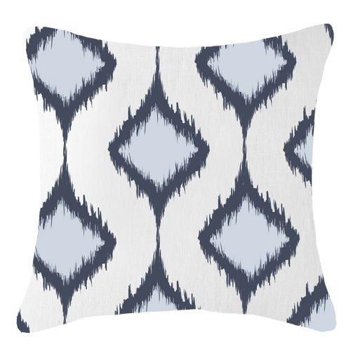 Bandhini Homewear Design Inner Ikat Cluster Navy Lounge Cushion 55 x 55 cm | Accessories | app store dev @@ABC ///[option4] 十月五日 11:53 