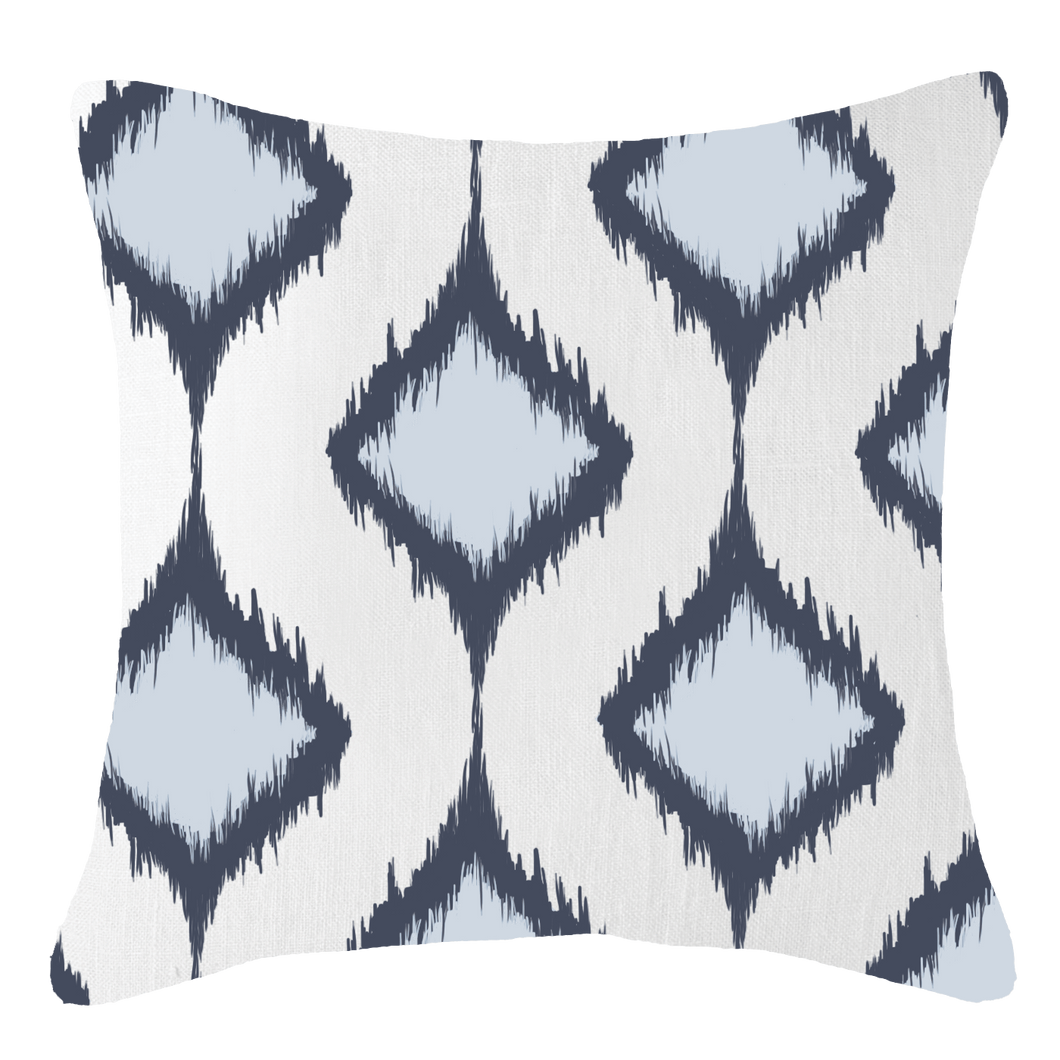 Bandhini Homewear Design Inner Ikat Cluster Navy Lounge Cushion 55 x 55 cm | Accessories | app store dev @@ABC ///[option4] 十月五日 11:53 