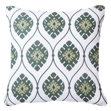Load image into Gallery viewer, Bandhini Homewear Design Inner Ikat Repeat Emerald Lounge Cushion 55x55cm | Accessories | app store dev @@ABC ///[option4] 十月五日 11:53 
