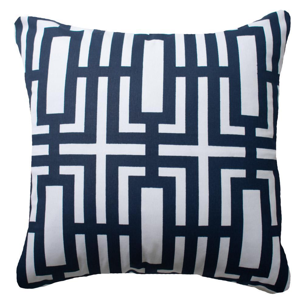 Bandhini Homewear Design Jade Screen Navy Lounge Cushion 55 x 55 cm | Accessories | app store dev @@ABC ///[option4] 十月五日 11:53 