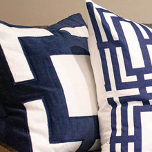 Load image into Gallery viewer, Bandhini Homewear Design Jade Screen Navy Lounge Cushion 55 x 55 cm | Accessories | app store dev @@ABC ///[option4] 十月五日 11:53 
