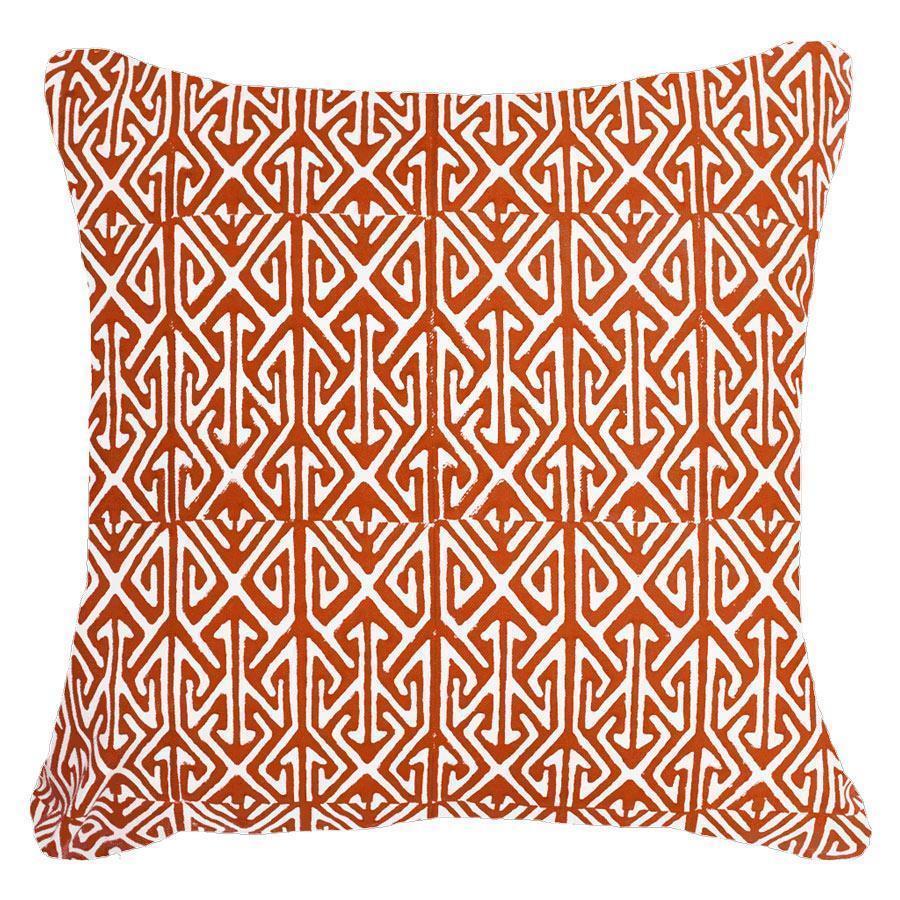 Bandhini Homewear Design Arrow Print Orange Lounge Cushion 55x55cm | Accessories | app store dev @@ABC Orange/22 x 22//[option4] 十月五日 11:53 