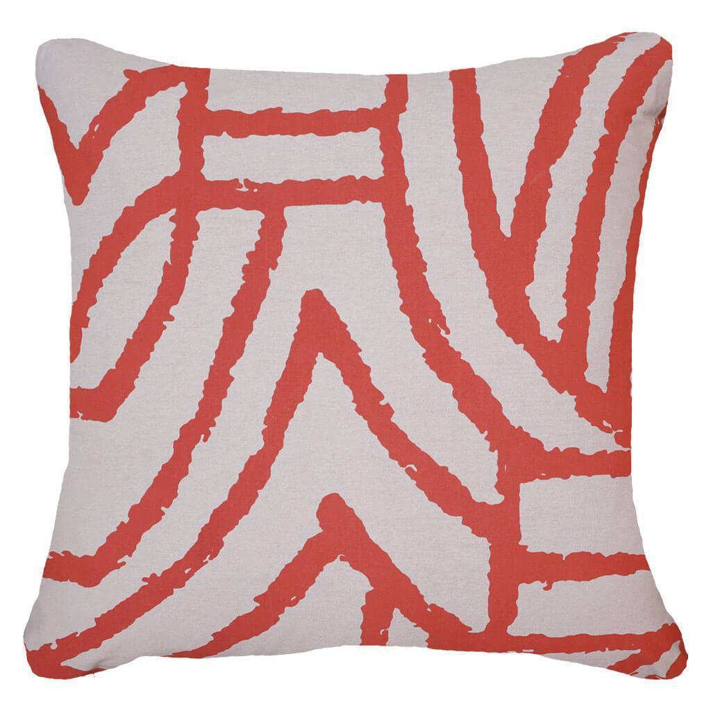 Bandhini Homewear Design Earth File Print Rust Lounge Cushion 55x55cm | Accessories | app store dev @@ABC ///[option4] 十月五日 11:53 