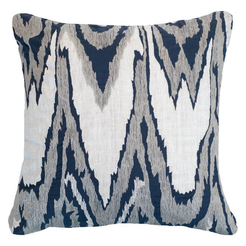 Bandhini Homewear Design Ikat Navy Lounge Cushion 55x55cm | Accessories | app store dev @@ABC ///[option4] 十月五日 11:53 