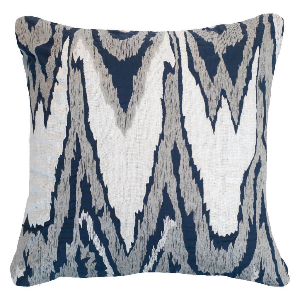 Bandhini Homewear Design Ikat Navy Lounge Cushion 55x55cm | Accessories | app store dev @@ABC ///[option4] 十月五日 11:53 