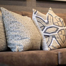 Load image into Gallery viewer, Bandhini Homewear Design Arrow Print Slate Lounge Cushion 55 x 55cm | Accessories | app store dev @@ABC ///[option4] 十月五日 11:53 
