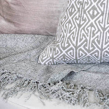 Load image into Gallery viewer, Bandhini Homewear Design Arrow Print Slate Lounge Cushion 55 x 55cm | Accessories | app store dev @@ABC ///[option4] 十月五日 11:53 
