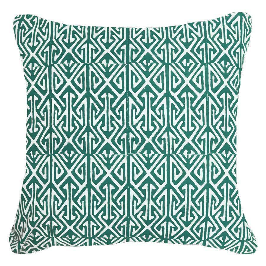 Bandhini Homewear Design Arrow Print Teal Lounge Cushion 55 x 55 cm | Accessories | app store dev @@ABC ///[option4] 十月五日 11:53 