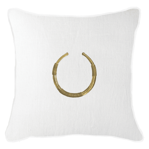 Bandhini Homewear Design Amulet Delhi White Lounge Cushion 55x55cm | Accessories | app store dev @@ABC ///[option4] 十月五日 11:53 