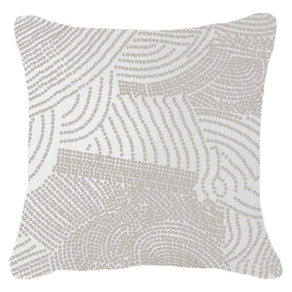 Bandhini Homewear Design Dreamtime Dots white Lounge Cushion | Accessories | app store dev @@ABC ///[option4] 十月五日 11:53 