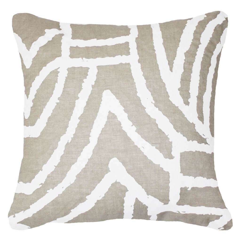 Bandhini Homewear Design Earth File Print White Lounge Cushion 55x55cm | Accessories | app store dev @@ABC ///[option4] 十月五日 11:53 