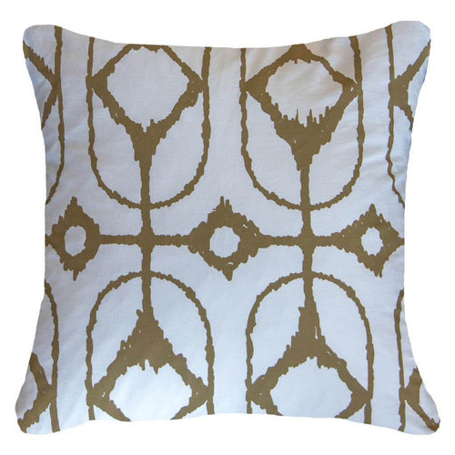 Bandhini Homewear Design Inner Ikat Diamond White Lounge Cushion 55 x 55 cm | Accessories | app store dev @@ABC ///[option4] 十月五日 11:53 