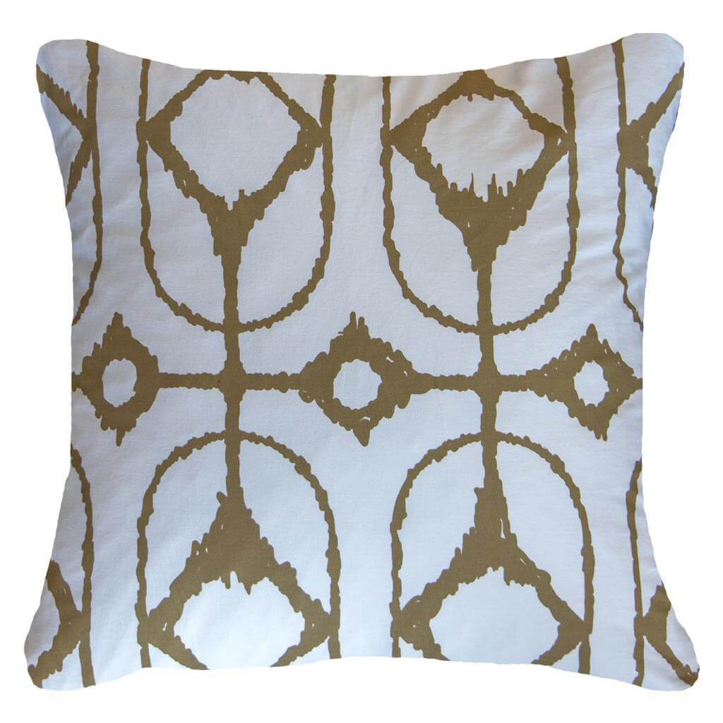 Bandhini Homewear Design Inner Ikat Diamond White Lounge Cushion 55 x 55 cm | Accessories | app store dev @@ABC ///[option4] 十月五日 11:53 