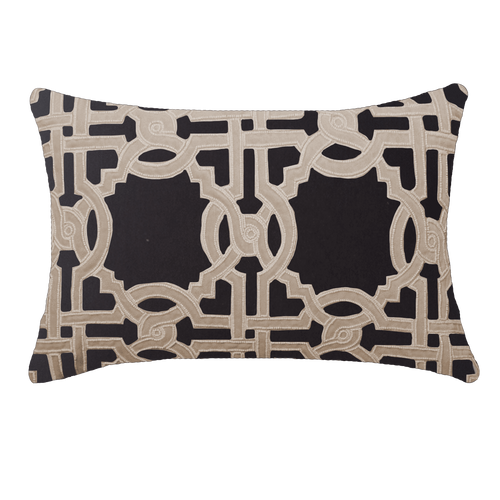 Bandhini Homewear Design Intertwined Black Lumber  Cushion | Accessories | app store dev @@ABC ///[option4] 十月五日 11:53 