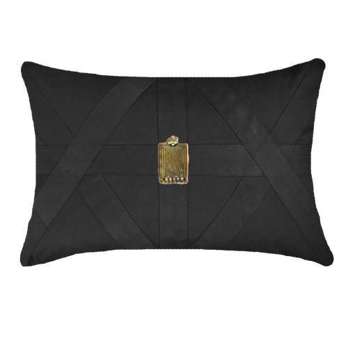 Bandhini Homewear Design Amulet Cairo Black Lumber Cushion 35 x 53 cm | Accessories | app store dev @@ABC ///[option4] 十月五日 11:53 