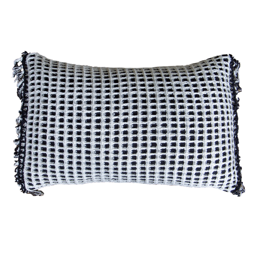 Bandhini Homewear Design Check Black White Lumber Cushion 35 x 53 cm | Accessories | app store dev @@ABC ///[option4] 十月五日 11:53 