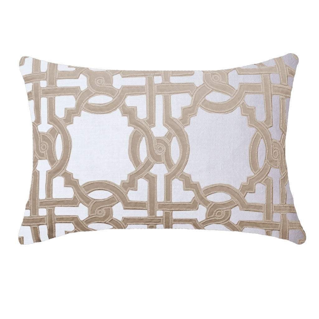 Bandhini Homewear Design Intertwined Natural Lumber Cushion 35x53cm | Accessories | app store dev @@ABC ///[option4] 十月五日 11:53 