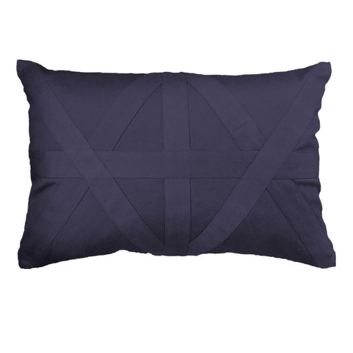 Bandhini Homewear Design Cross Patch Navy Lumber Cushion 35 x 53 cm | Accessories | app store dev @@ABC ///[option4] 十月五日 11:53 