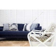 Load image into Gallery viewer, Bandhini Homewear Design Jagger Navy Embellished Lumber Cushion 35 x 53 cm | Accessories | app store dev @@ABC ///[option4] 十月五日 11:53 
