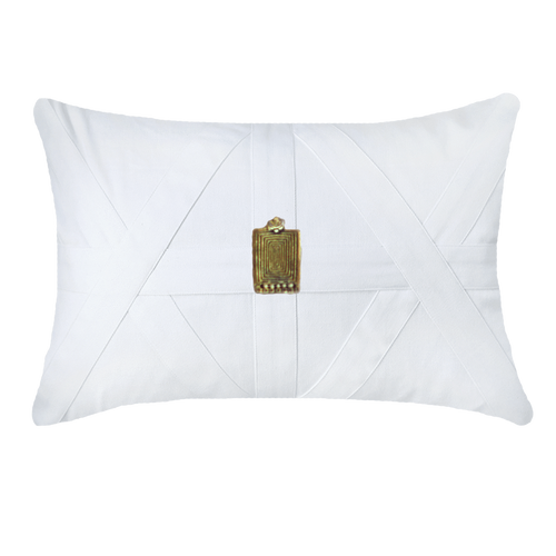 Bandhini Homewear Design Amulet Cairo White Lumber Cushion 35 x 53 cm | Accessories | app store dev @@ABC ///[option4] 十月五日 11:53 