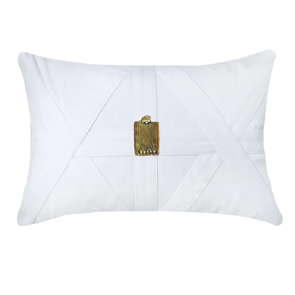 Bandhini Homewear Design Amulet Cairo White Lumber Cushion 35 x 53 cm | Accessories | app store dev @@ABC ///[option4] 十月五日 11:53 