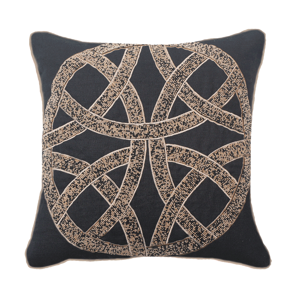 Bandhini Homewear Design Chanel Black Medium Cushion 50x50cm | Accessories | app store dev @@ABC Black/18 x 18//[option4] 十月五日 11:53 