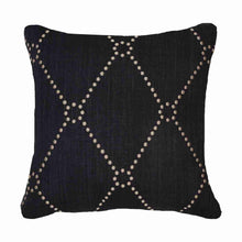 Load image into Gallery viewer, Bandhini Homewear Design Dot Diamond Black Medium 50 x 50 cm | Medium Cushion | app store dev @@ABC ///[option4] 十月五日 11:53 
