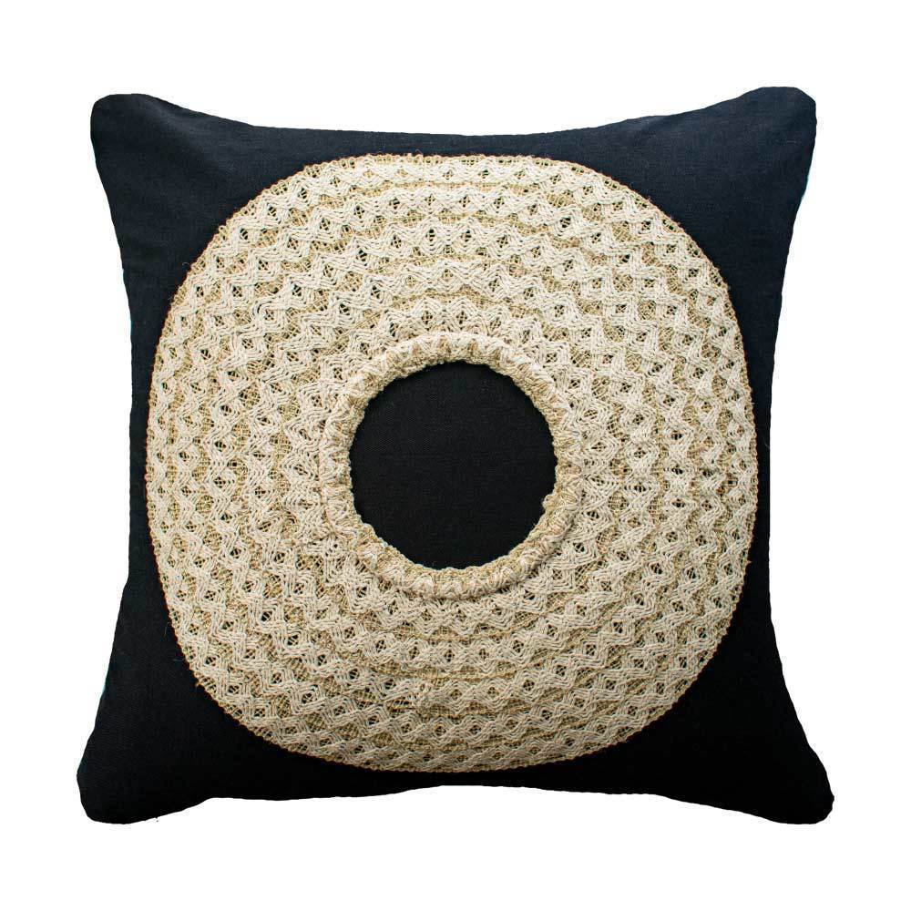 Bandhini Homewear Design African Badge Black Medium Cushion 50 x 50cm | Accessories | app store dev @@ABC ///[option4] 十月五日 11:53 